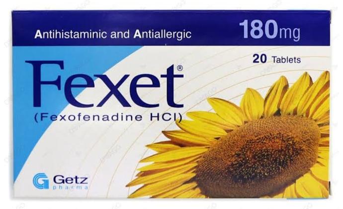 FEXET 180MG 20s