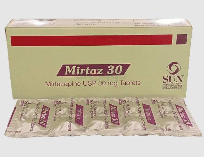 MIRTAZ 30MG TABS 30S