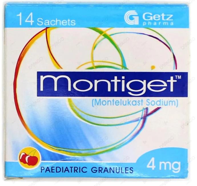 MONTIGET 4MG 14 SACHETS