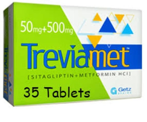 [T0387] TREVIAMET 50/500MG 35`S